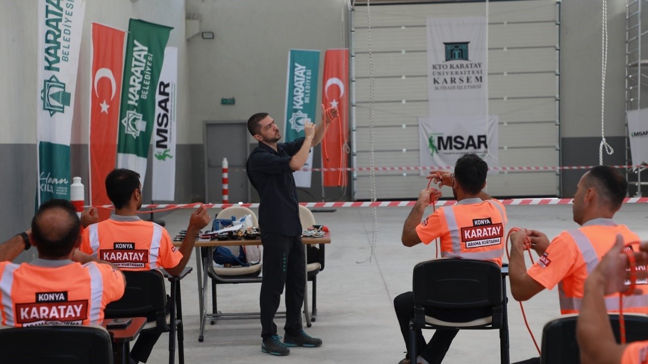 Karatay, ’AFAD akreditasyonu’ için sahaya hazırlanıyor