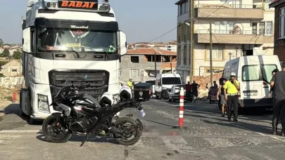 Kırklareli’nde yaya geçidinde tırın çarptığı kadın ağır yaralandı