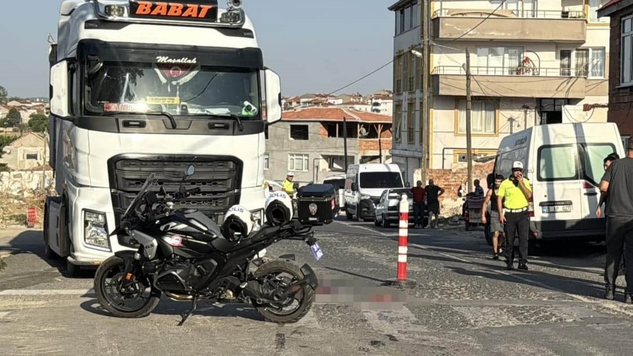 Kırklareli’nde yaya geçidinde tırın çarptığı kadın ağır yaralandı