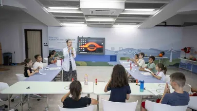 Mersin’de 5 bin 547 öğrenci yaz tatilini bilimle geçirdi