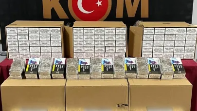 Yozgat’ta 202 bin kaçak makaron ele geçirildi