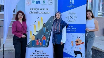 Çocukların eğitimi ve sağlığı için sahadaydılar