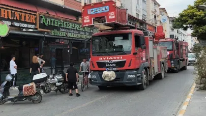Vali Konağı Yolu’nda Yangın Paniği