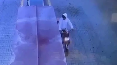 İki ilde motosiklet çalan şüpheliler 52 saatlik güvenlik kamerası görüntüsü izlenerek yakalandı
