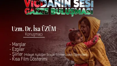 Talas’tan Gazze için anlamlı buluşma