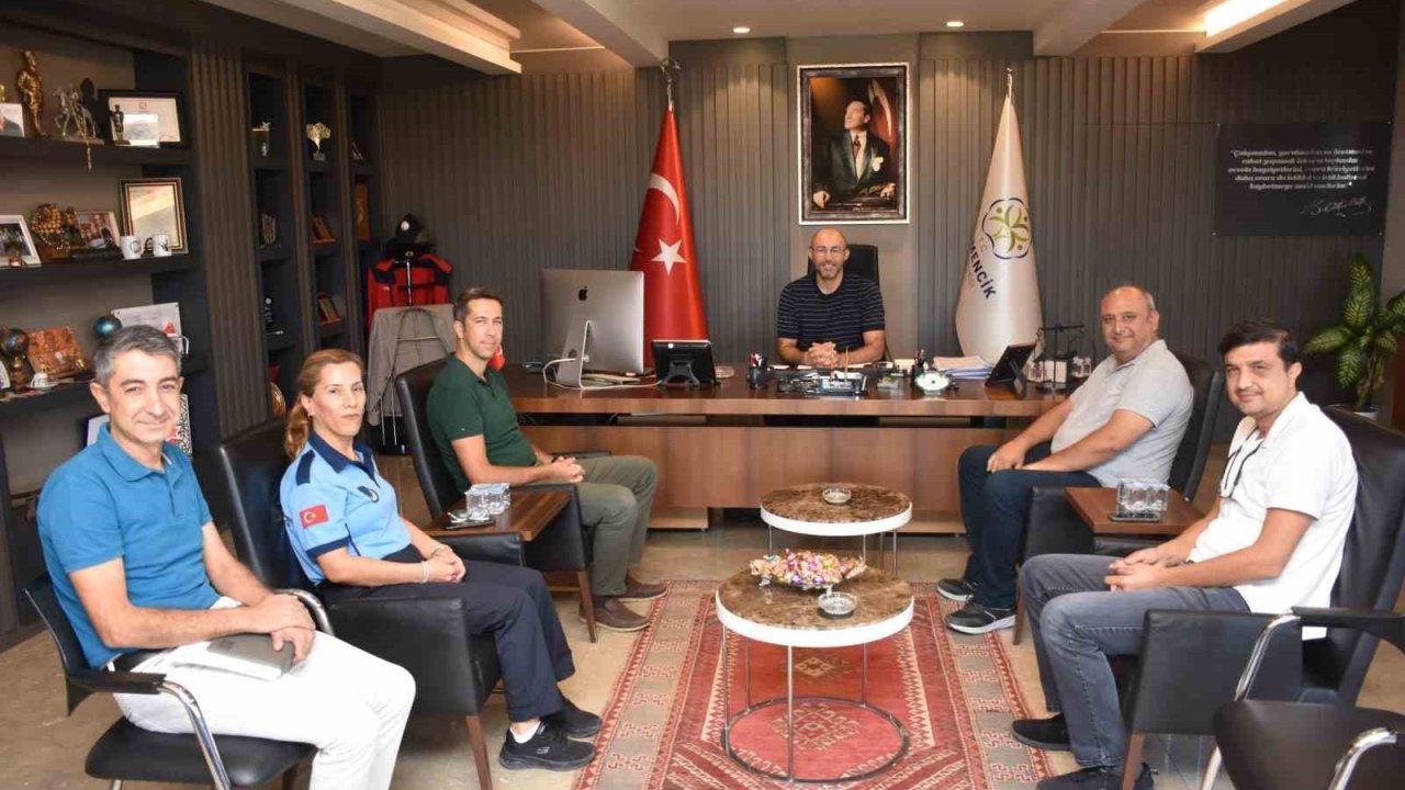 Yeni müdürlerden Başkan Zencirci’ye teşekkür