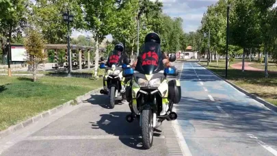 Kırıkkale’de 112 motosiklet ambulans ekipleri her an göreve hazır