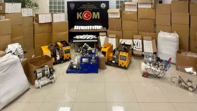 Manisa’da 35 şahıs kaçakçılık operasyonlarında gözaltına alındı