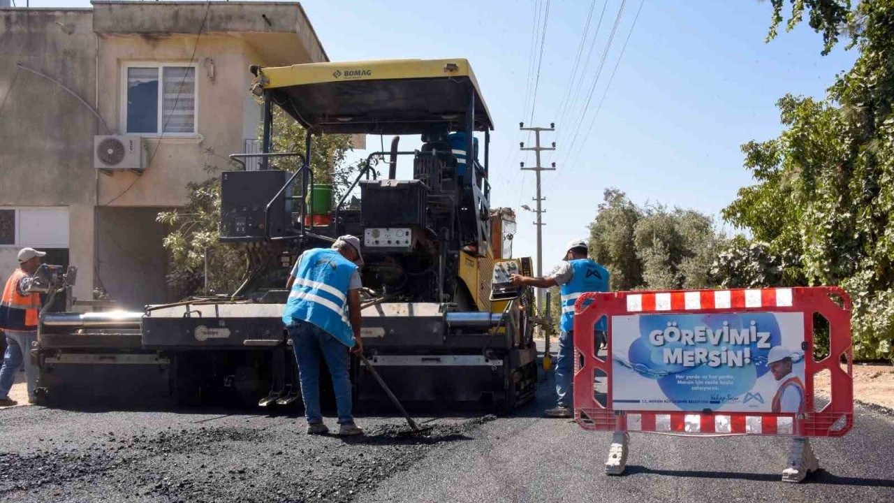 MESKİ, altyapı sonrası asfalt çalışmalarına hız verdi