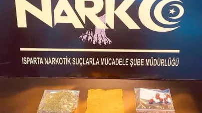 Isparta’da uyuşturucu operasyonu: 1 gözaltı