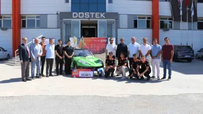 Denizli OSB Yönetimi, DOSTEK Kolejinin TEKNOFEST başarısını kutladı