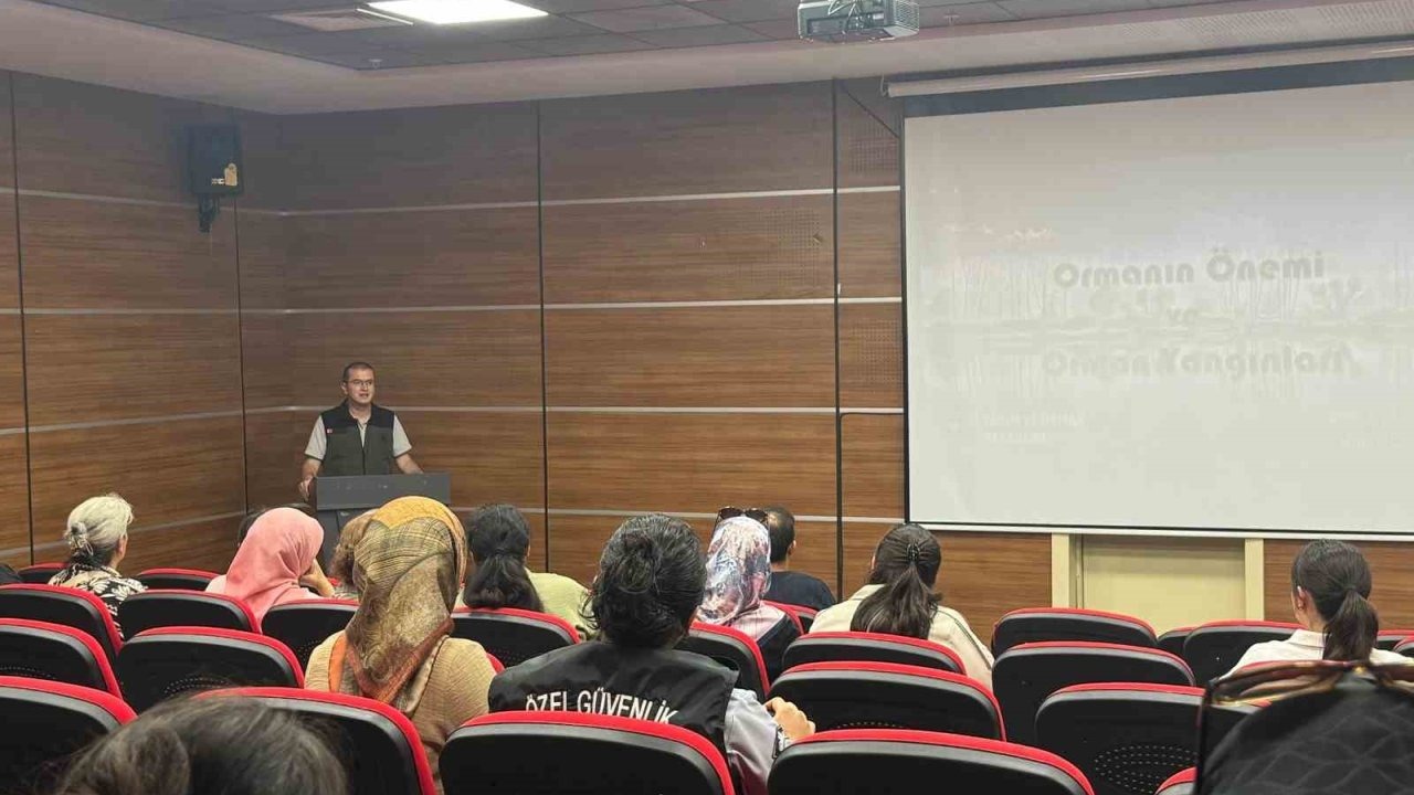 Kars’ta orman yangınları farkındalık eğitimi verildi