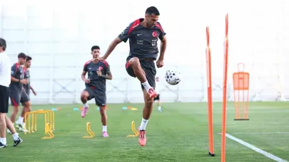 A Milli Futbol Takımı, İspanya maçı hazırlıklarına başladı