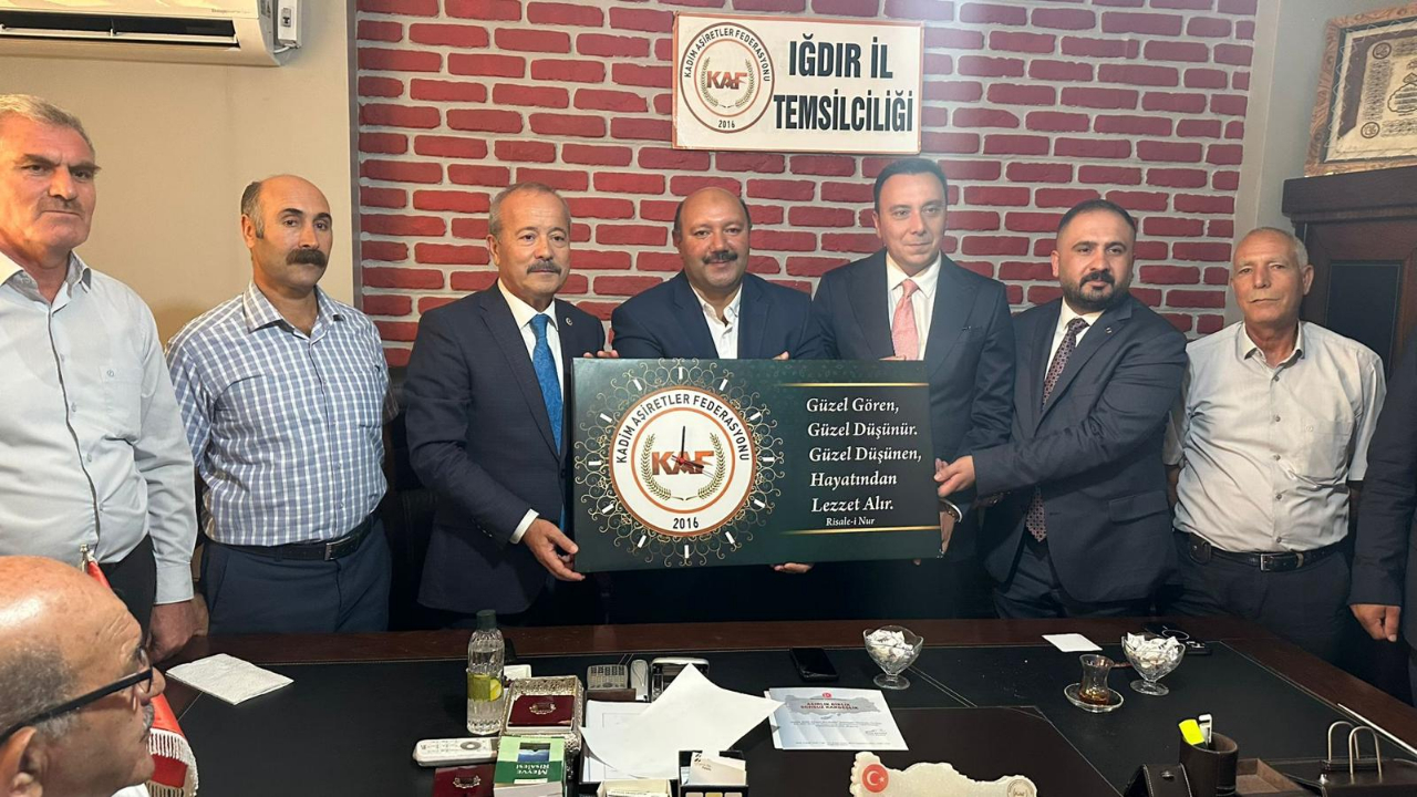 MHP Heyetinden Kadim Aşiretler Federasyonuna Ziyaret