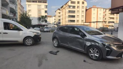 Iğdır Bağlar Mahallesi’nde Maddi Hasarlı Trafik Kazası
