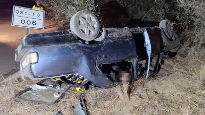 Tarsus’ta trafik kazası:1 ölü, 2 yaralı