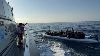 Aydın’da 28 düzensiz göçmen ve 1 göçmen kaçakçısı yakalandı