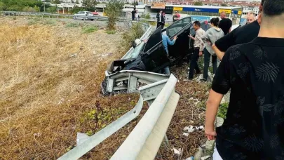 Tekirdağ’da sanayi köprüsünde iki araç çarpıştı: 3 yaralı