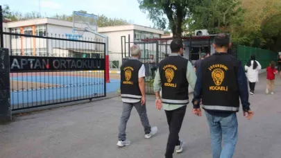 Kocaeli’de okul çevrelerine narkotik ablukası: 492 polis sahaya indi