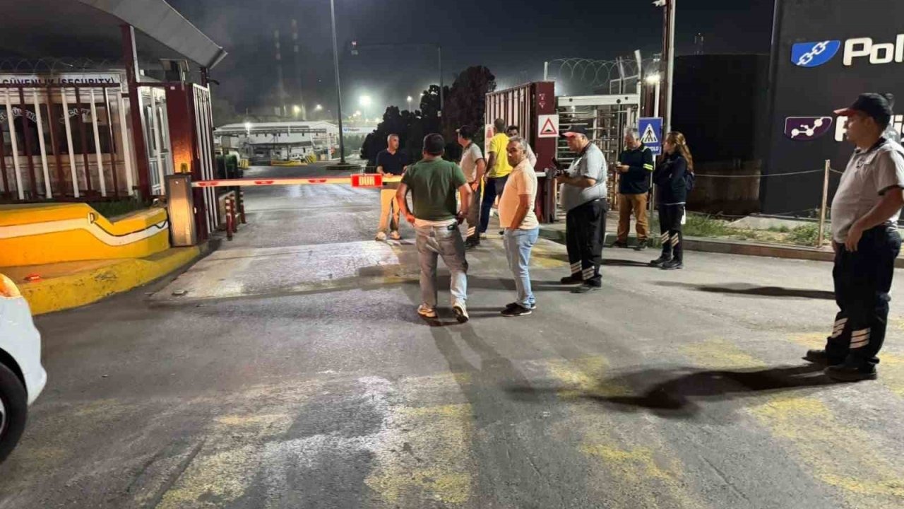 Polisan’da kimyasal sızıntı: "Pencereleri açmayın" uyarısı yapıldı