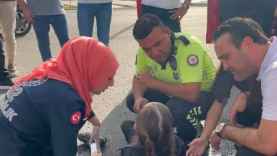 Kazazede yaralı çocuğun "Acımayacak değil mi? Korkuyorum ben" demesi ekipleri duygulandırdı