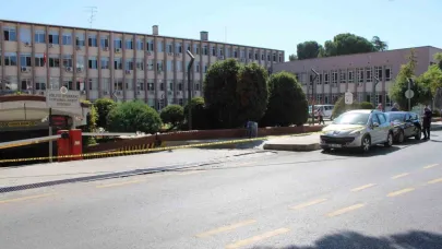 Adliye otoparkında şüpheli valiz paniği