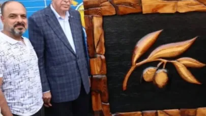 Aydın’da ahşap oyma ustasının eserleri makam odalarını süslüyor