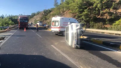 Köyceğiz’de trafik kazası: 4 yaralı