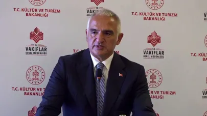 Bakan Ersoy: "Ülke sınırlarımızda ve uluslararası alanda tarihimize, medeniyetimize ait tüm eserleri bulup, yeniden ayağa kaldırmanın gayretindeyiz"