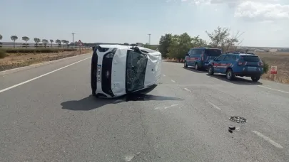 Muratlı’da trafik kazası: 2 yaralı