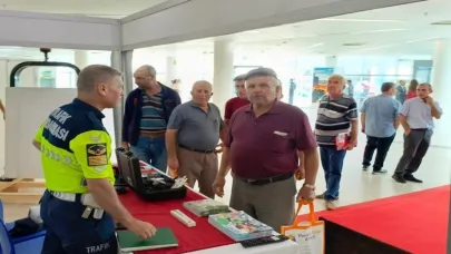 Jandarmanın fuarda açtığı stantta bin 120 vatandaş bilgilendirildi