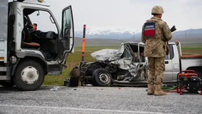 Erzurum’da jandarma bölgesinde 52 trafik kazası
