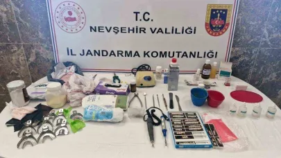 Seyyar dişçiyi kullandığı malzemeler ele verdi