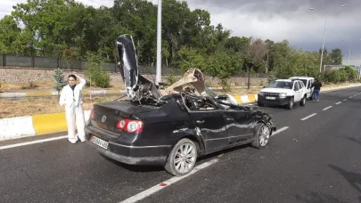 Patnos’ta trafik kazası, 1 yaralı