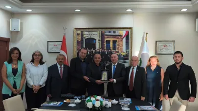 Kars, Ardahan, Iğdır (KAI) Eğitim ve Kalkınma Vakfı’ndan Iğdır Ticaret Odası’na Ziyaret