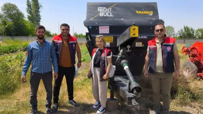 Tarım Makine Desteği Köylüyü Sevindirdi