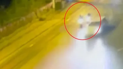 Boş yolda iki motosikletli kaza yaptı: 1 yaralı