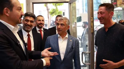Alagöz ve Zorlu Esnaf Ziyaretinde