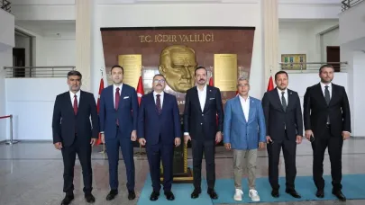 Zorlu ve Alagöz’den Vali Turan’a Ziyaret