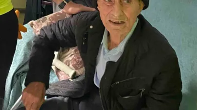 Kayıp yaşlı adam sağ olarak bulundu