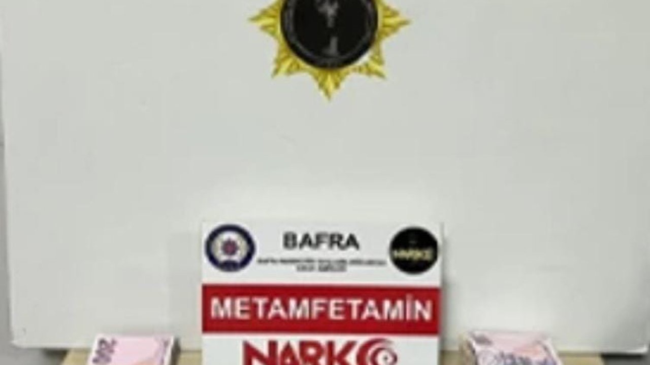 Bafra’da uyuşturucu operasyonu: 2 tutuklama