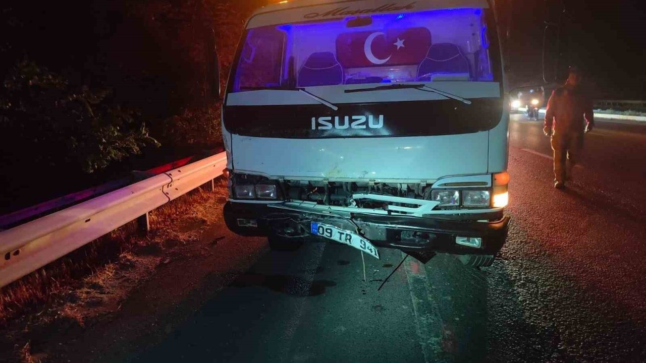Susurluk’ta çift taraflı trafik kazası: 2 yaralı