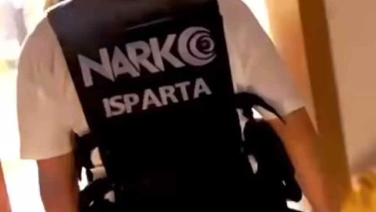 Isparta’da uyuşturucu operasyonu: 1 tutuklama