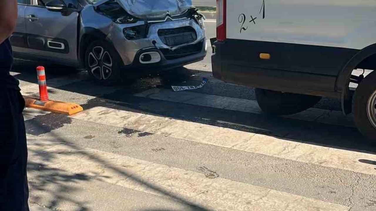 Diyarbakır’da trafik kazası: 1 yaralı