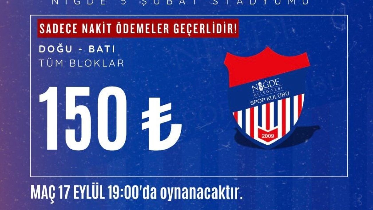 Niğde’de Ziraat Türkiye Kupası heyecanı