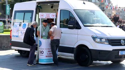 Kayseri’de tütünle mücadelede yeni dönem: ‘Mobil Sigara Bırakma Aracı’ hizmete başladı