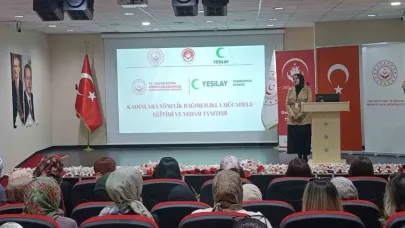 Erzurum’da kadına yönelik bağımlılıkla mücadele eğitimi düzenlendi