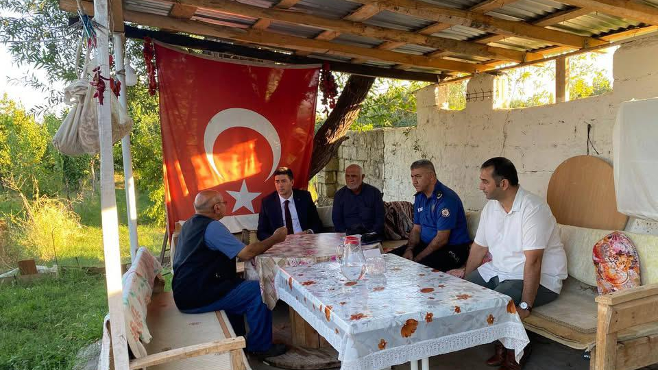 Kaymakam Erdoğan’dan Şehit Ailesine Ziyaret