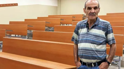 60 yaşında üniversiteli oldu, gençlere örnek oldu