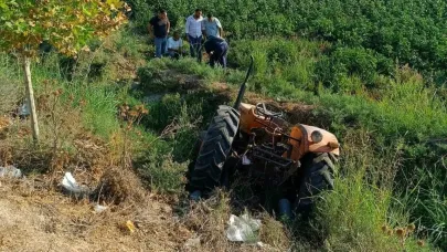 Hatay’da otomobille, traktör çarpıştı: 3 yaralı